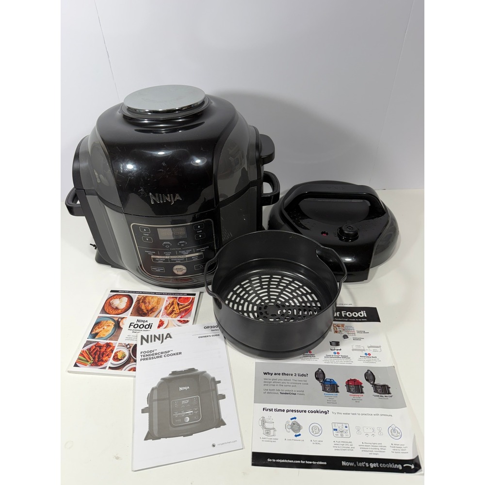 Ninja Foodi OP300 TenderCrisp Pressure Cooker Air Fryer Multi-Cooker 6.5 Qt